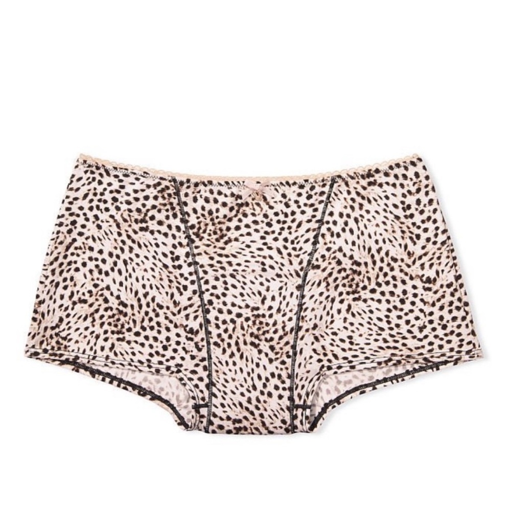 VS Period Panty Animal Print Boy Shorts Size Medium